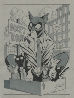 Blacksad and Andy's Kitties by Andy Price, Comic Art