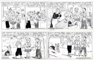 Tippie Dailies (1954-12-06,07) by Edwina Dumm Comic Art