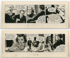 Carol Day 397/398 by David Wright (1957-12-19/20) Comic Art