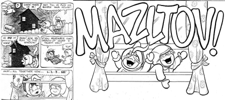 Sugar and Spike in Mazltov by Sheldon Mayer Comic Art