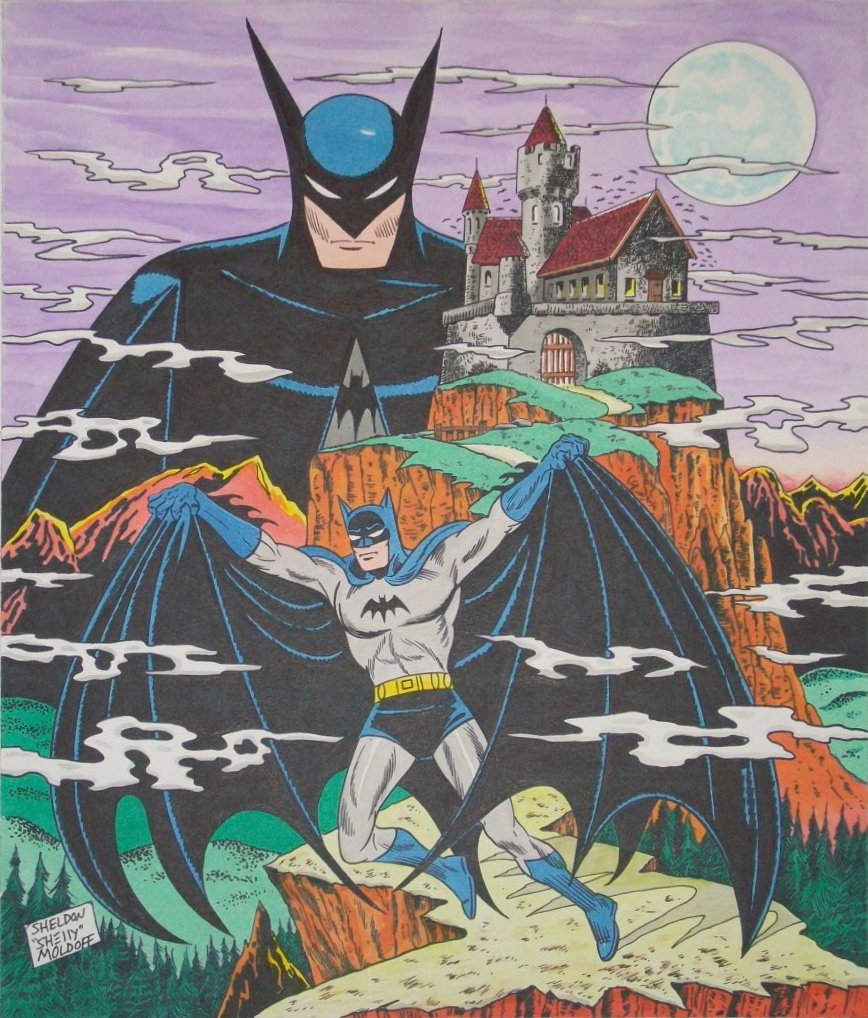 Batman - 30s and 40s by Sheldon Moldoff, in Alex Johnson's My Art ...