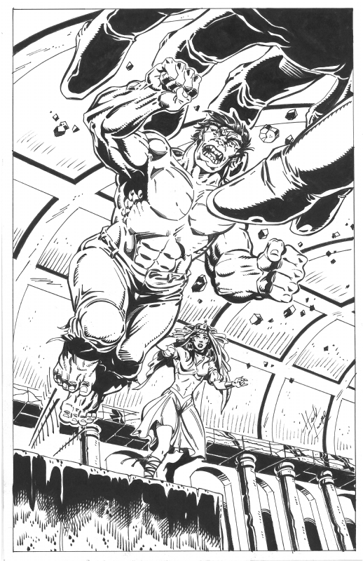Incredible Hulk by Herb Trimpe Comic Art