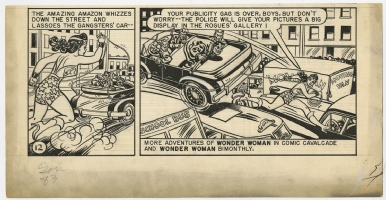 Wonder Woman (Amazing World of DC Comics 2 pg. 44 / Sensation Comic 83 pg. 12)  by H. G. Peter, Comic Art