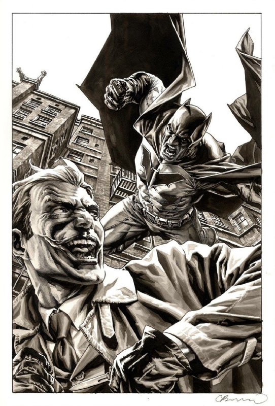 Batman (Rebirth) #1 Variant Cover by Lee Bermejo (New England Comics  Exclusive), in B Y's Covers Comic Art Gallery Room