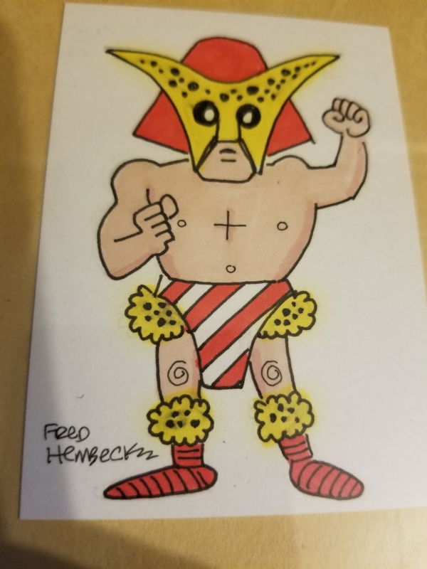 B'wana Beast By Fred Hembeck, In Keith Shafer's Sketch Card Comic Art ...