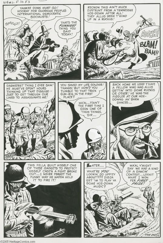 Manny Stallman, War Battles #3 page 4, in Ben Samuels's Harvey War ...