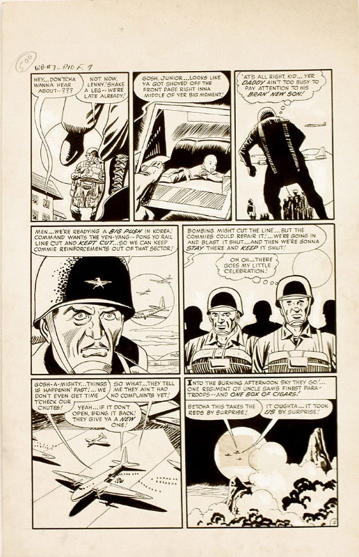 Manny Stallman, War Battles #7 pg 2, in Ben Samuels's Harvey War ...