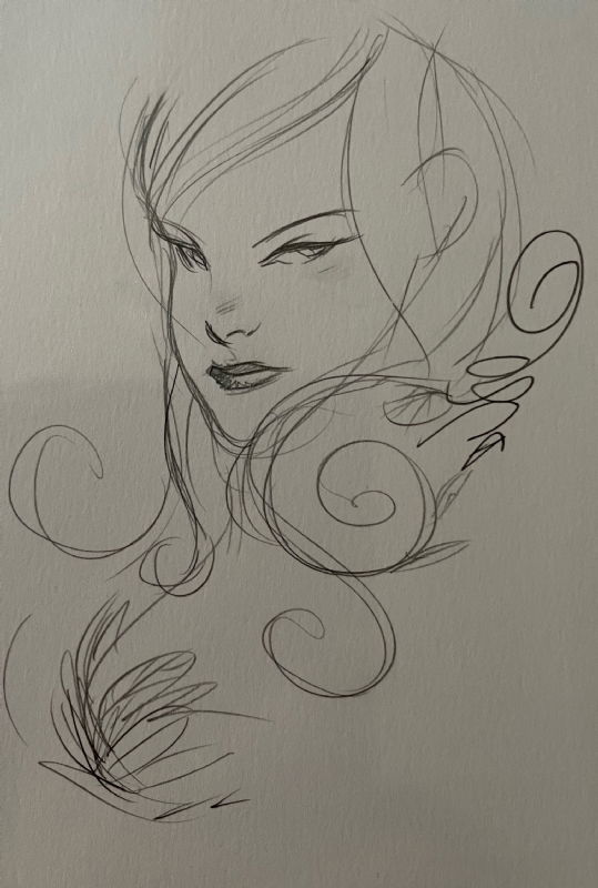 Poison Ivy- Dustin Nguyen , in Christopher Horsley's A4 binder Comic ...