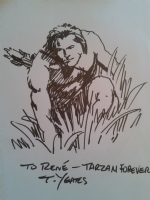 Tarzan by Thomas Yeates Comic Art