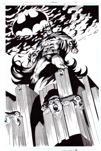 Detective Comics 814 page 4 (02/2006) & Batman: City Of Crime TPB Cover, Comic Art