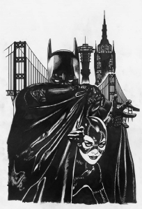 Batman '89 5 Variant Cover by Adam Hughes (04/2022), Comic Art