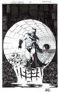 Batman Reptilian 4 Variant Cover (11/2021), Comic Art