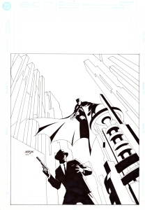 Detective Comics 761 Cover (10/2001) featuring Batman Comic Art