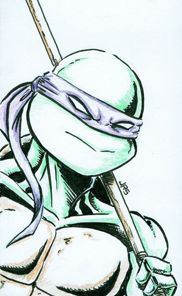 TMNT Donatello, in JRS ART's JRS ART Comic Art Gallery Room