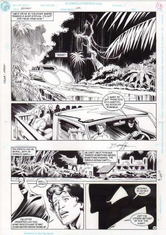 Batman #473 pg 14 by Breyfogle , in S Riz's Batman (Vol. 1) Comic Art  Gallery Room