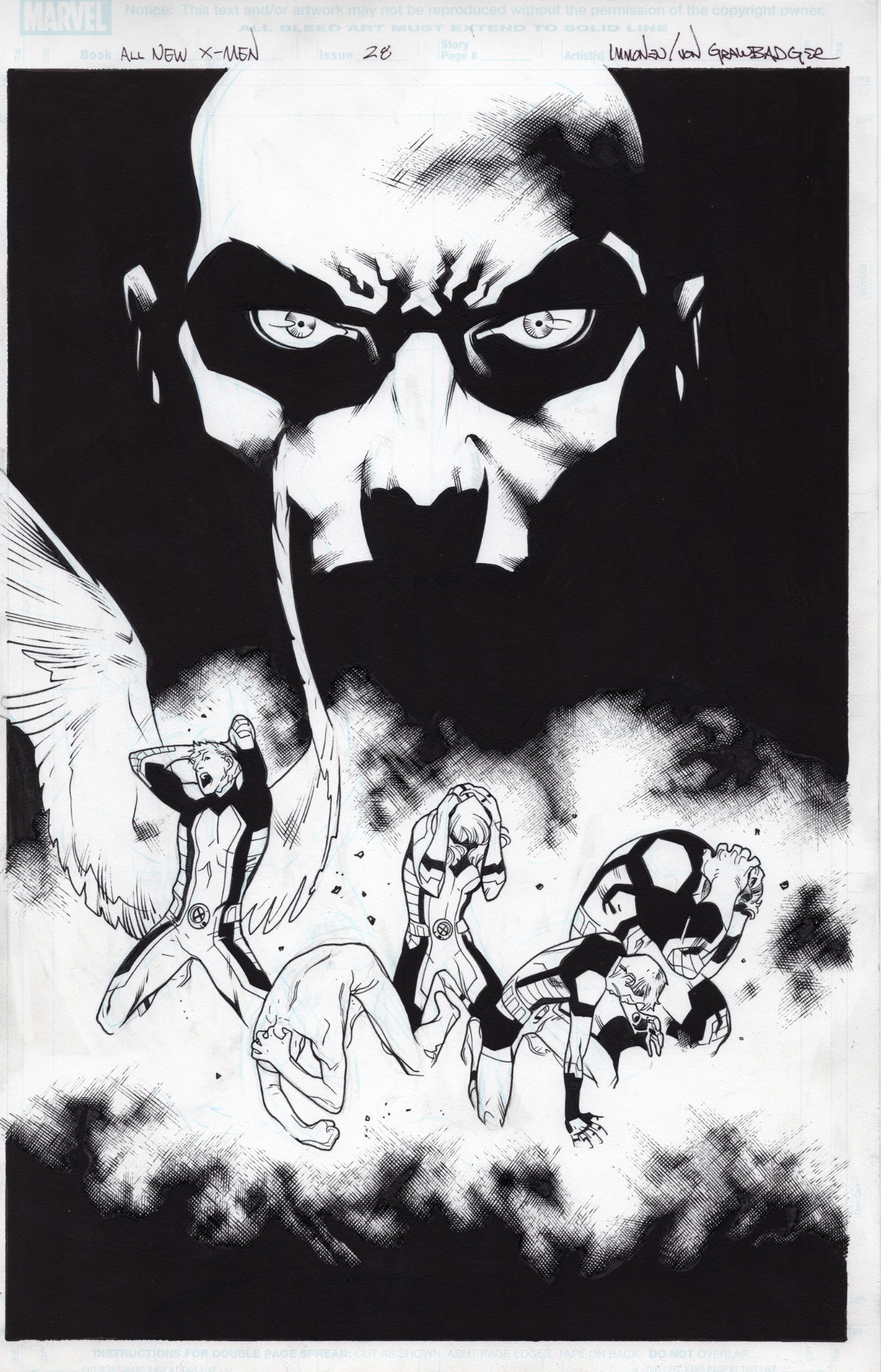 All New X-Men 28 Cover by Stuart Immonen, in Chuck Arnold's Covers ...