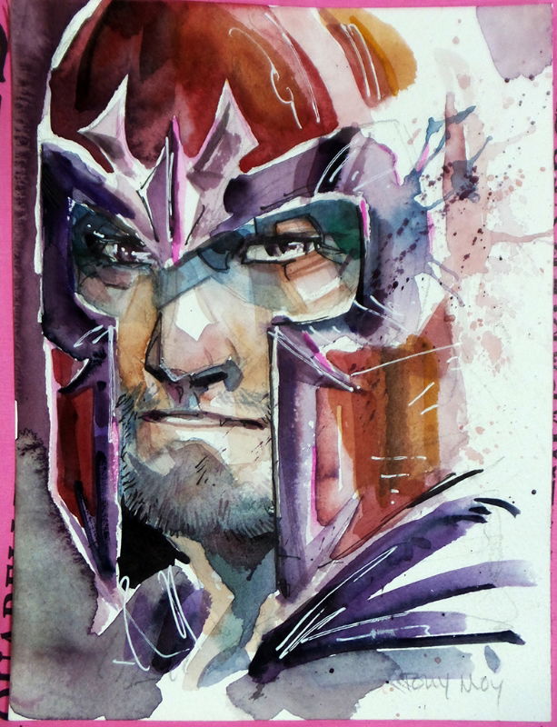 Watercolor Techniques for Comic Book Covers, Watercolor Techniques for  Comic Book Covers (tony_moy)