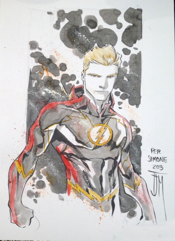 drawholic no Instagram: “Drawing Flash(Barry Allen) #drawing #flash  #cwflash #barryallen #grantgustin #prismacolor #co… | Epic drawings, Flash barry  allen, Drawings