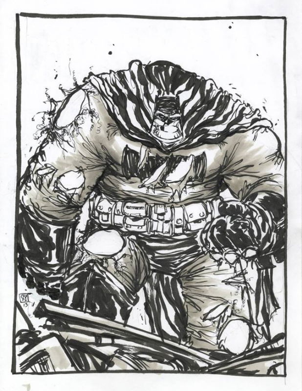 Skottie Young Batman Dark Knight Sketch, in Nextpulse .'s My Personal ...