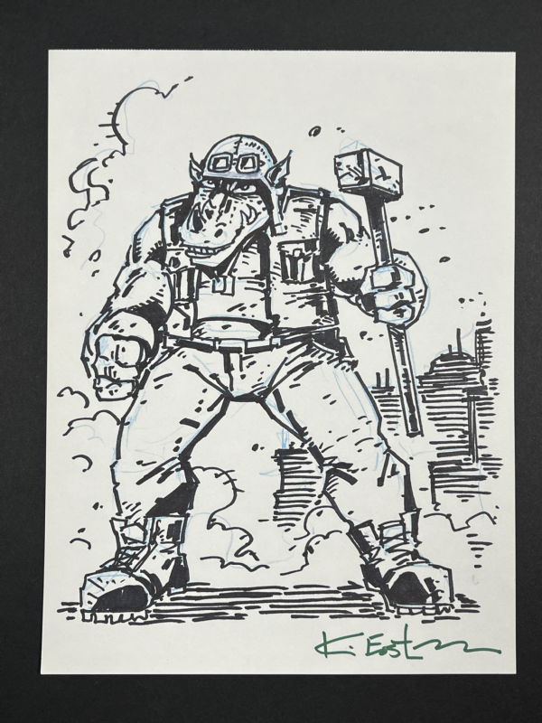 Kevin Eastman Bebop, in Jonathan Bolerjack's Kevin Eastman Comic Art ...