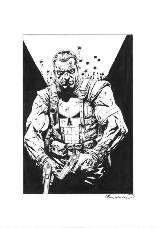 Lee Bermejo Punisher, in Jonathan Bolerjack's Lee Bermejo Comic Art ...