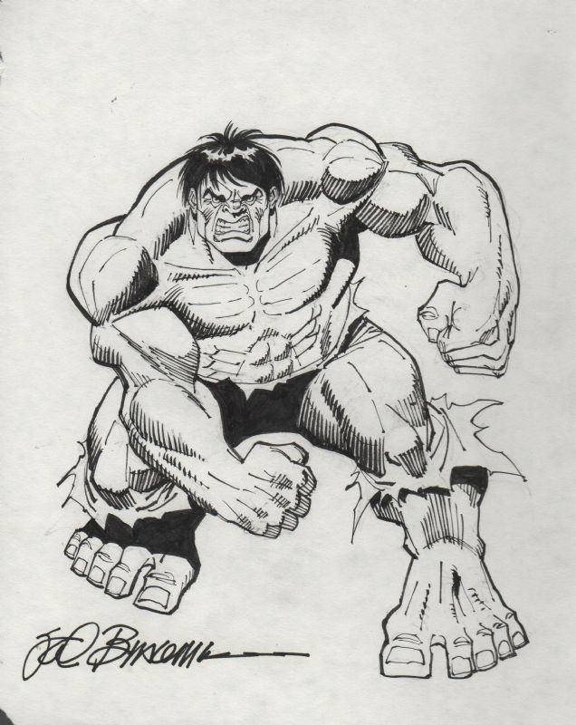 sal bucsema, in Jam.junky bunyard's hulk con sketchs Comic Art Gallery Room