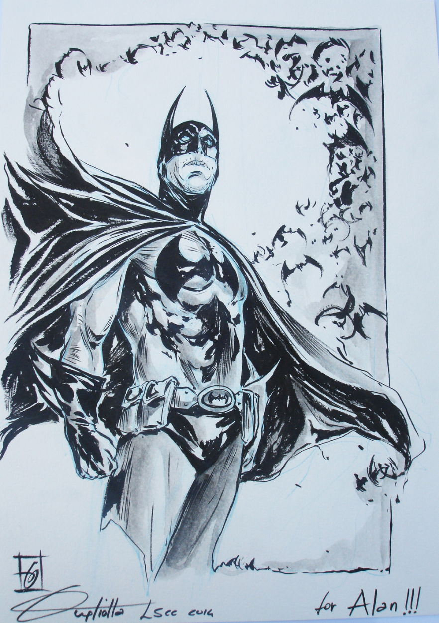 Gianluca Gugliotta - Batman, in Jed Rimell's LSCC 2014 Comic Art ...