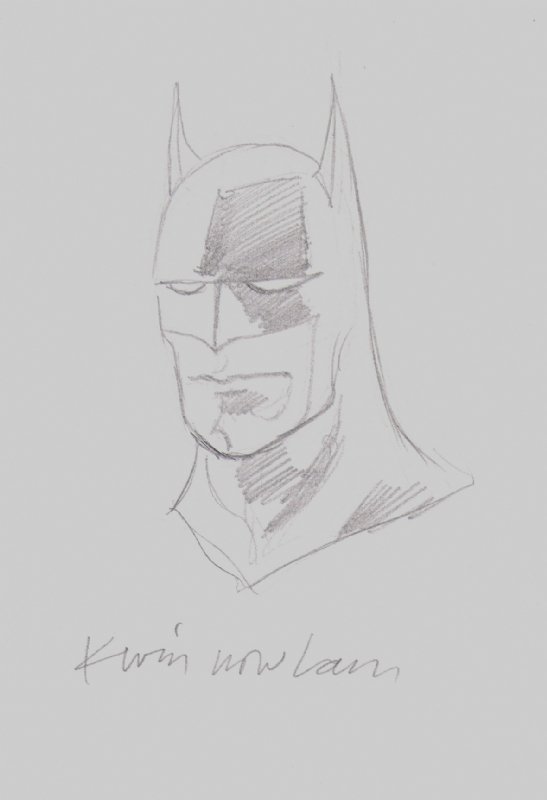 Batman (2007), in Philip Roberts's Comic Book Convention Sketch Art Comic  Art Gallery Room