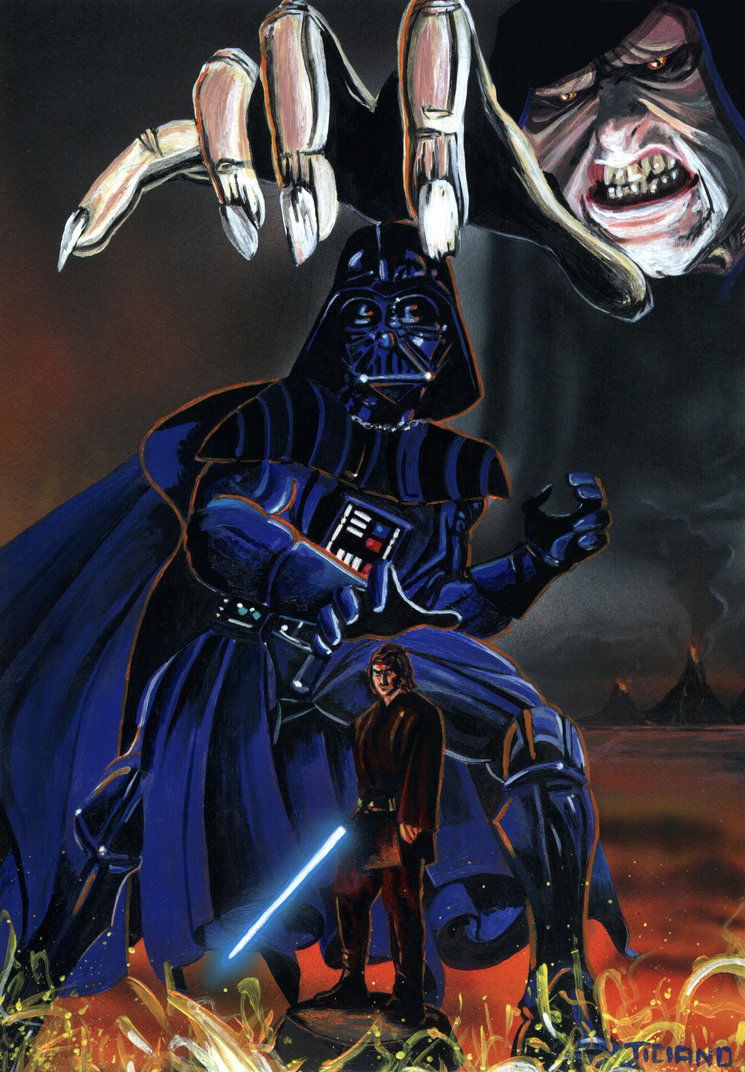 The Hand Of The Emperor By Ticiano, In Adriano Ticiano's Star Wars Art