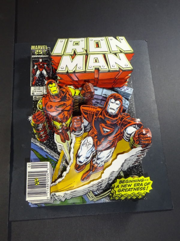 IRON MAN #215 3D 2017 (orig art by Mark Bright & Bob Layton 1987), in ...