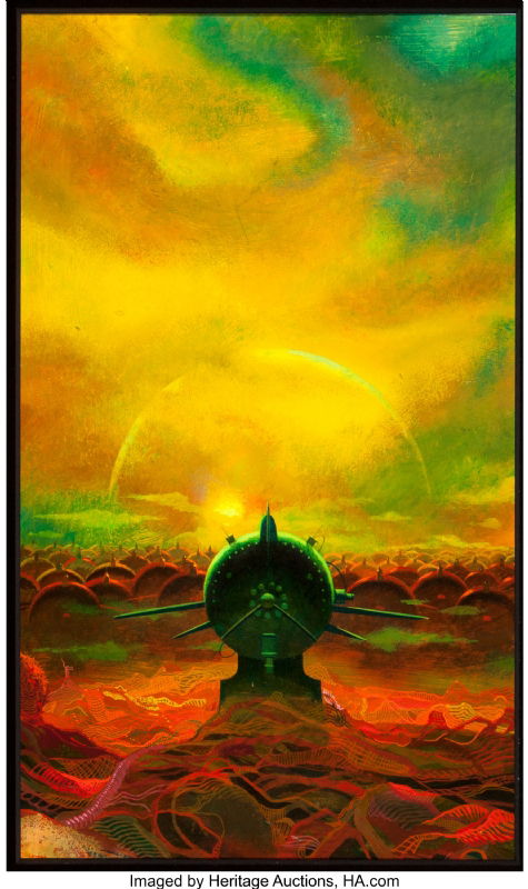 102 H-bombs By Paul Lehr, In Rick Ayers's Illustration Art - Paintings 