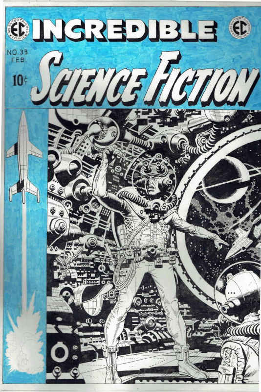 Incredible Science Fiction 33 Recreation By Ralph Reese After Wally Wood 2021 In Dana 5594