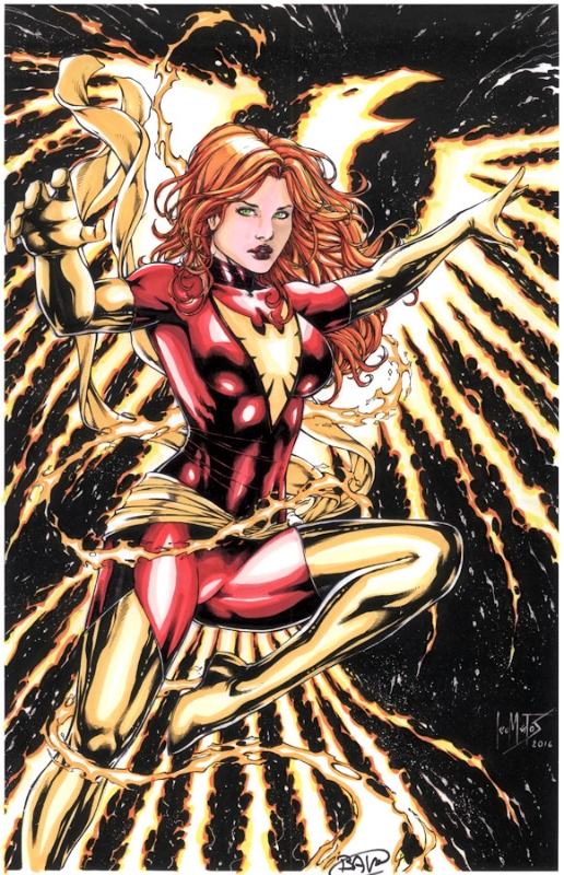 Phoenix (Jean Grey) by Leo Matos and Jeff Balke, in Yann S's Comics ...