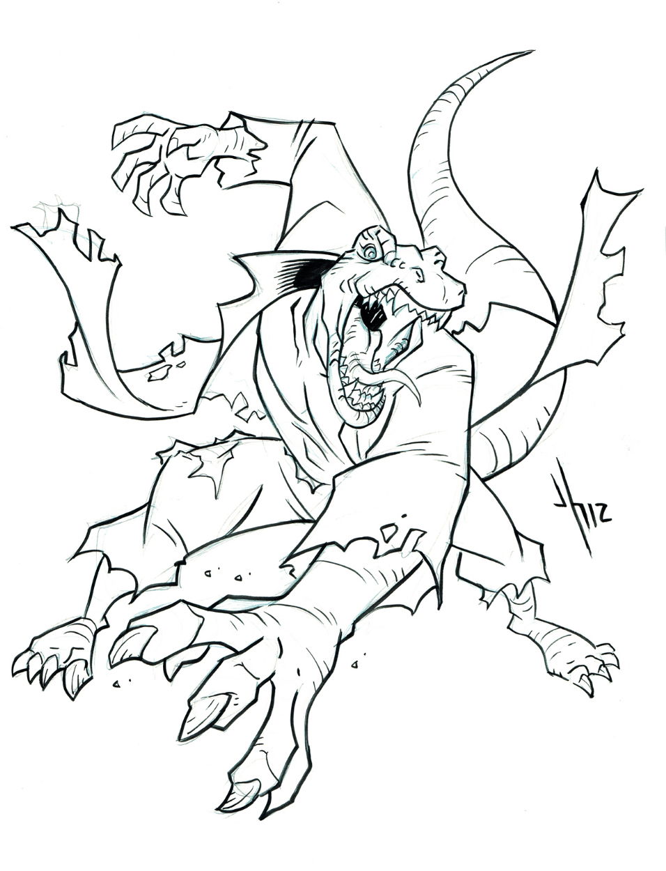 Lizard - Jason Howard, in Donald Mock's Commissions & Sketches Comic ...