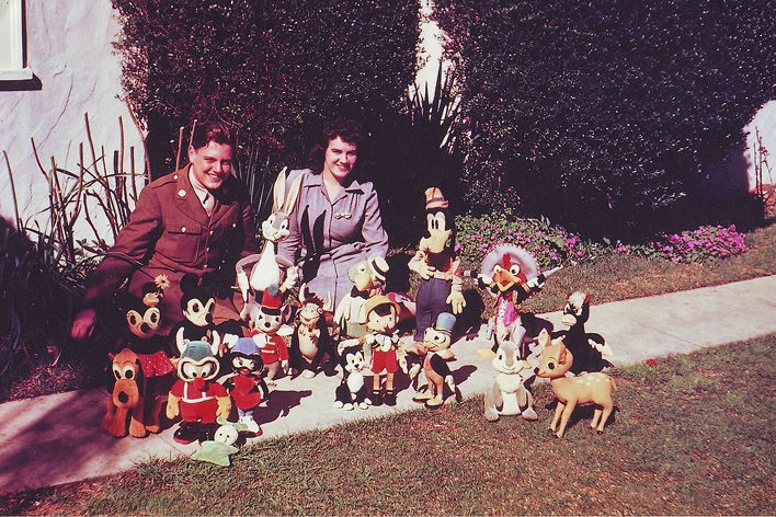 Charlotte clark mickey and cheap minnie dolls