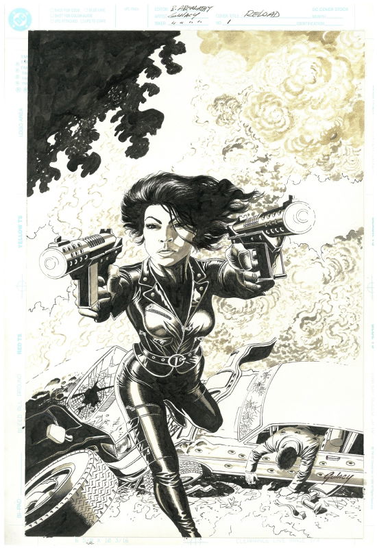 Reload #1, in Nick W's Paul Gulacy Comic Art Gallery Room