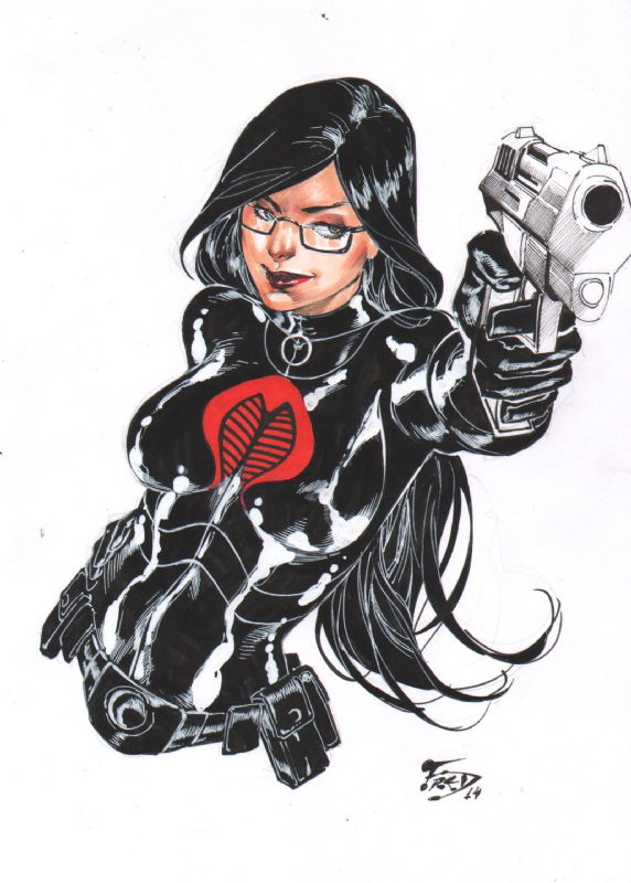 Fred Benes - Baroness, in Jean Croteau's Art for sale Comic Art Gallery ...