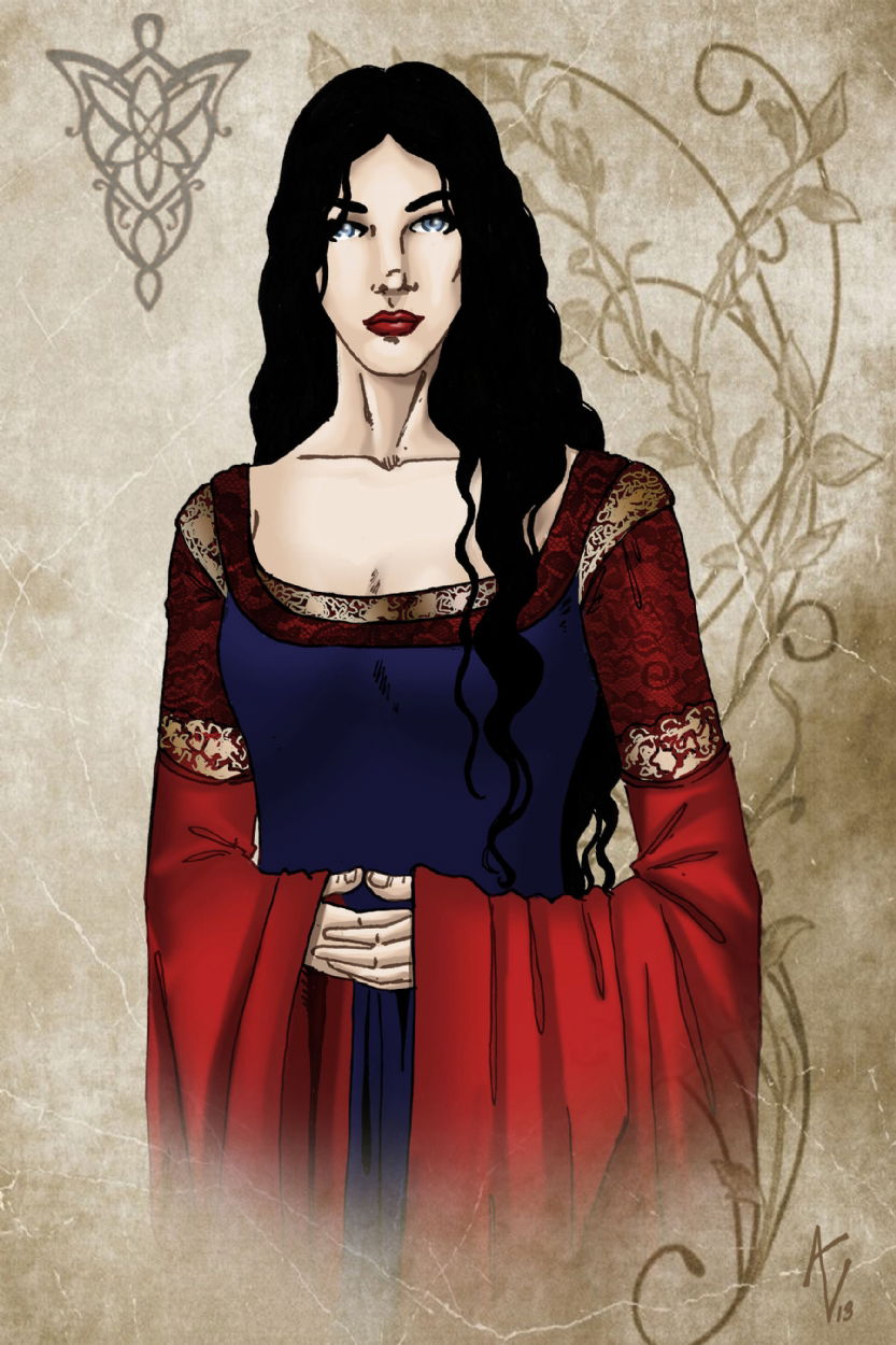 ARWEN, in Alice Falto's AV Draw & Digital Art Comic Art Gallery Room