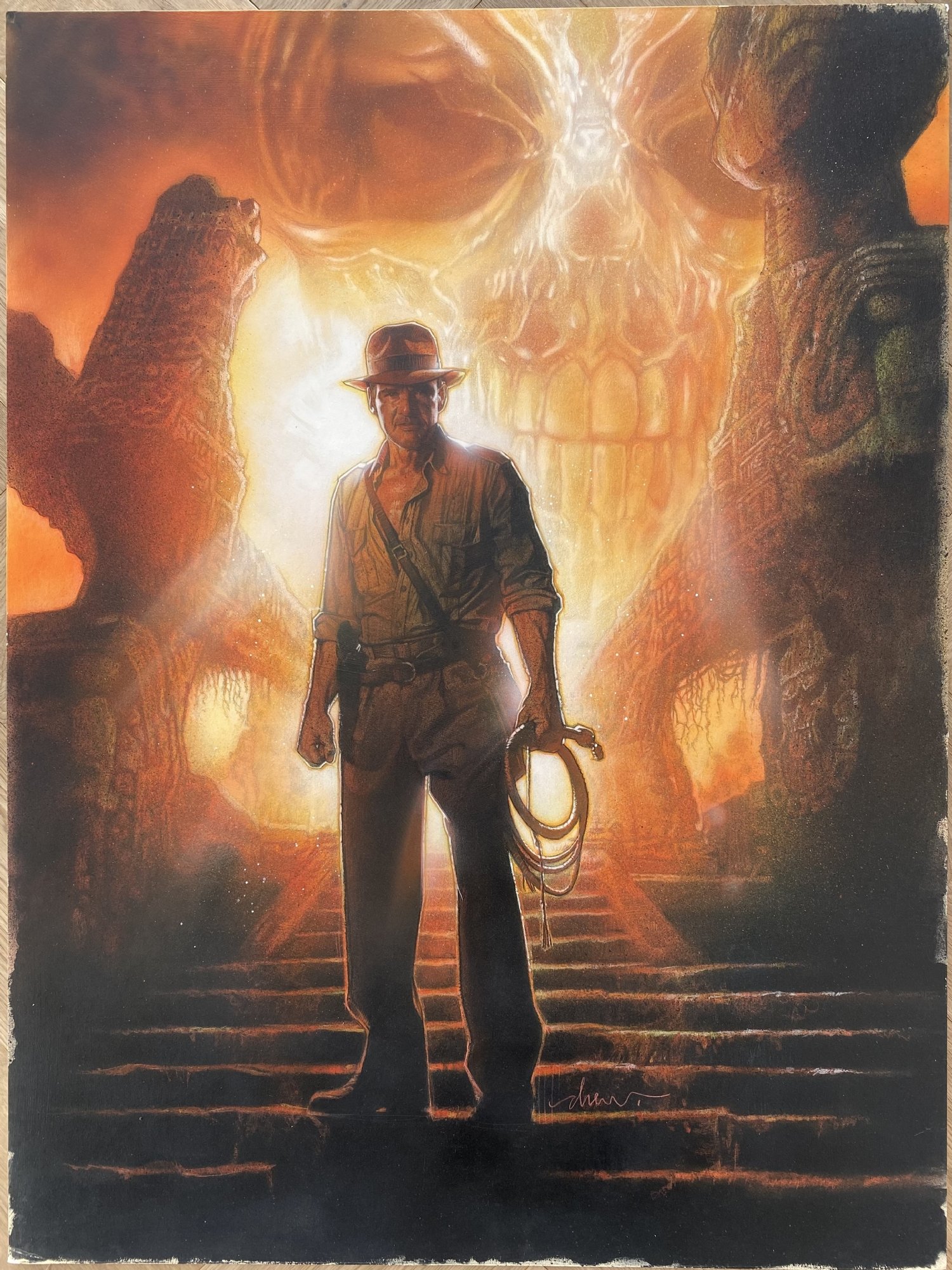 Indiana Jones and Temple of Doom - Movie Poster - US Version #2