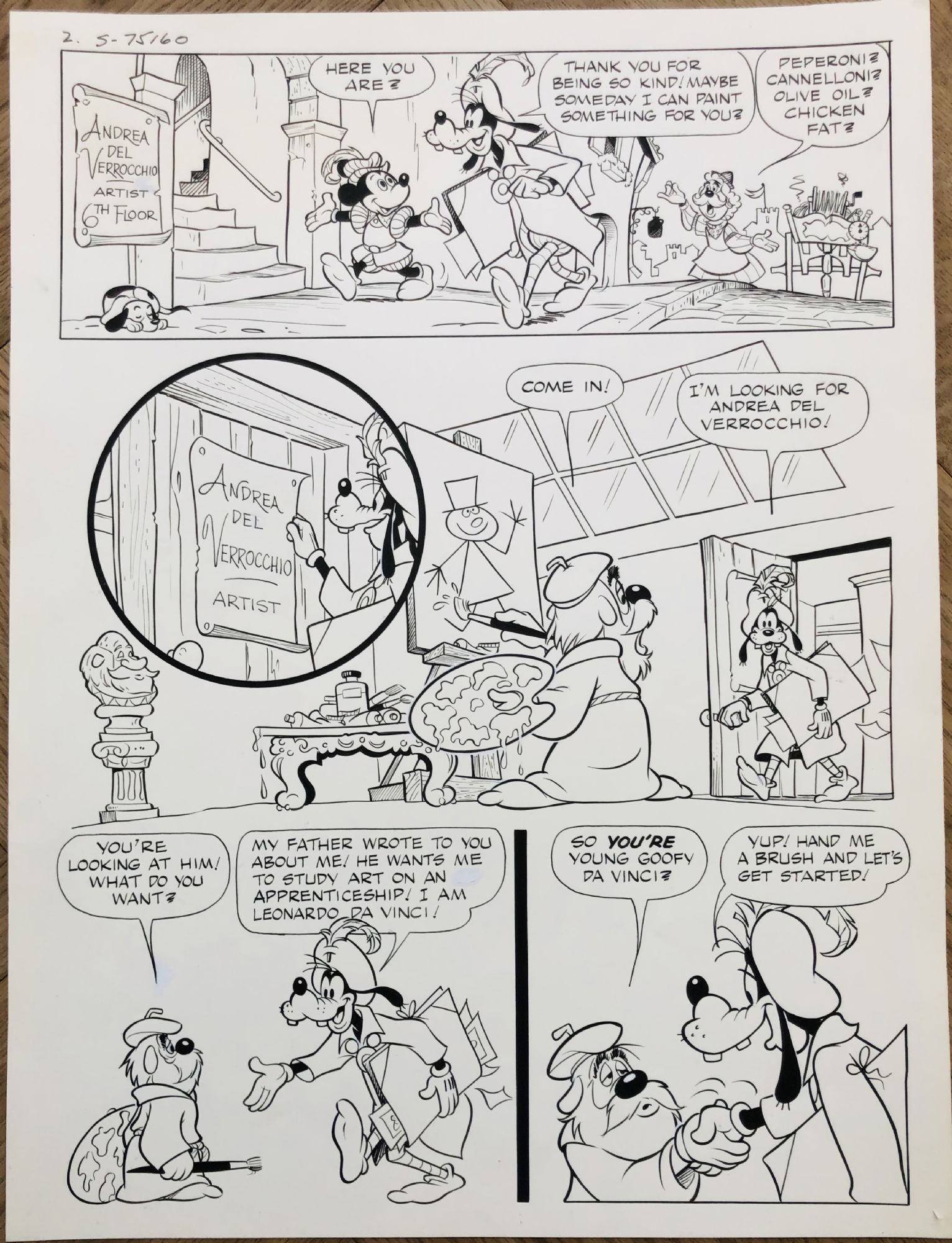 Al Hubbard - Disney Comedy Classic - Goofy as Leonardo Da Vinci - 1975 ...