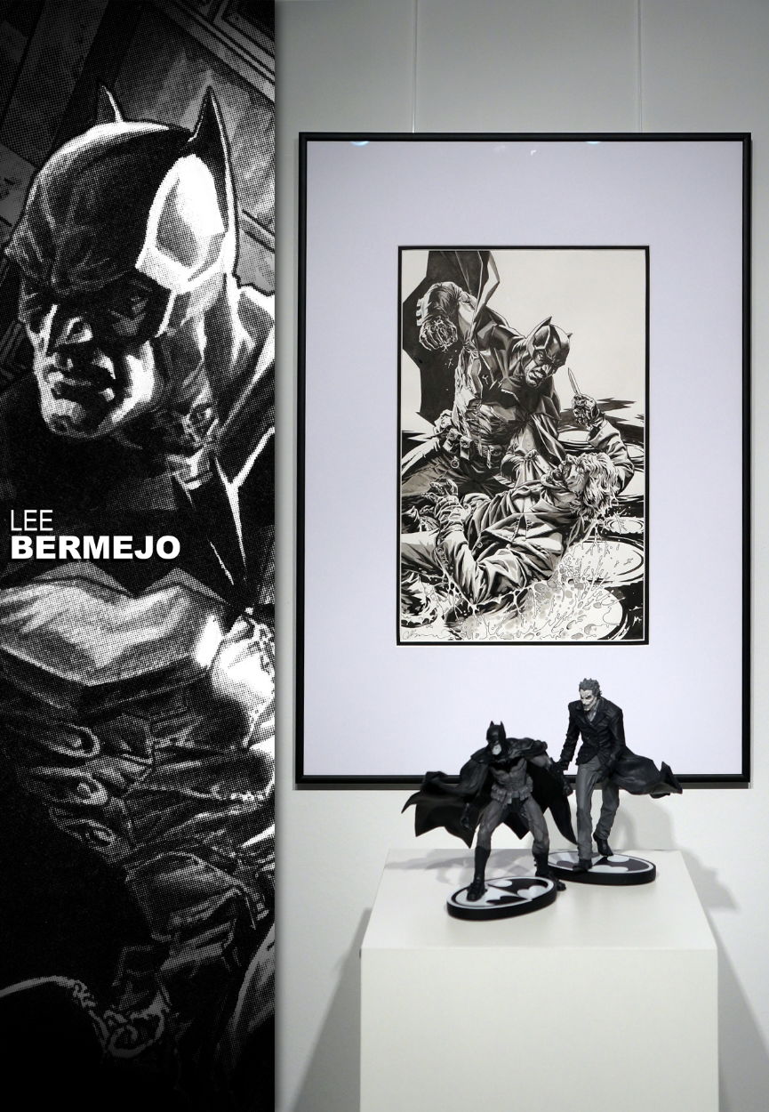 batman black and white lee bermejo