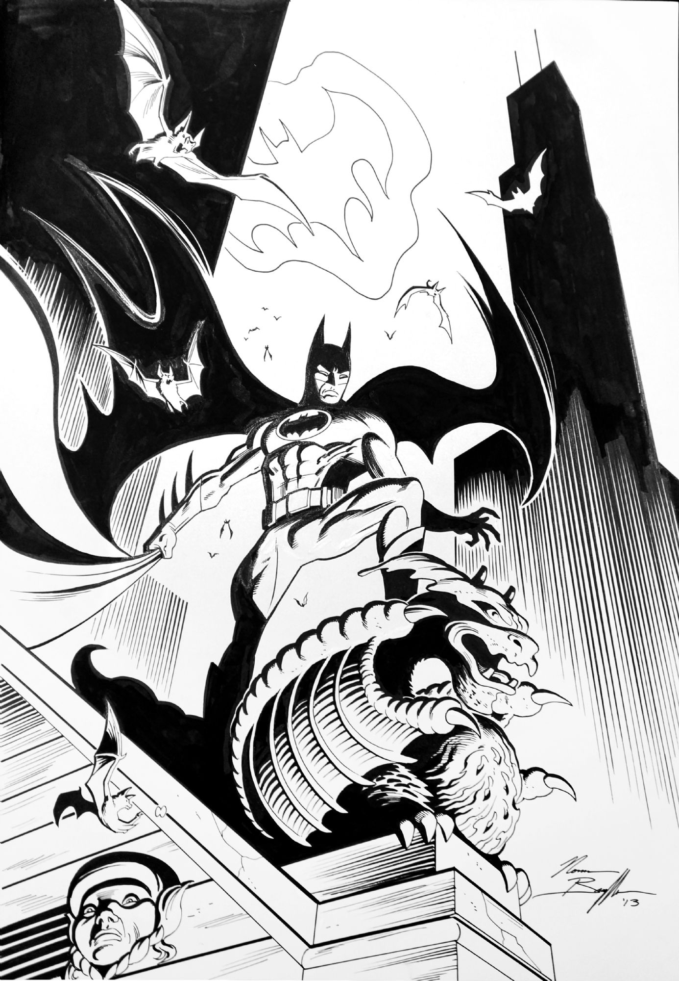 batman black and white norm breyfogle