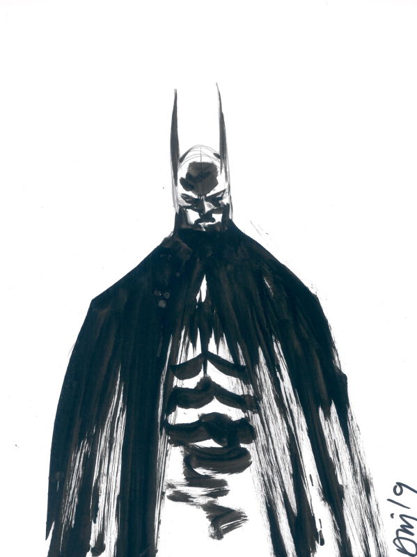 Daniel Warren Johnson - Batman, in Andrea Saladino's Sold! Comic Art  Gallery Room