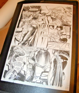 Frank Teran DC Green Arrow One Million #1 pg 19 Superman Original Comic Book Art, Comic Art