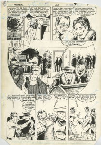 RAFAEL KAYANAN FURY OF FIRESTORM #39 Pg 6 Original interior comic book art page, Comic Art