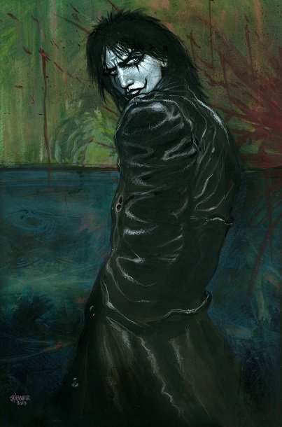 The Crow 22x15 Painting (SDCC 2013 Movie Poster) - James O'Barr, in ...
