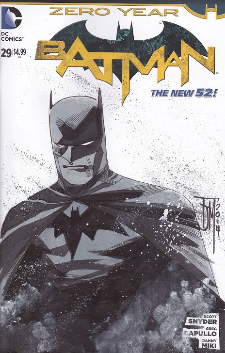 Batman Sketch Cover - Francis Manapul, in Blue Bandana's Batman Comic ...