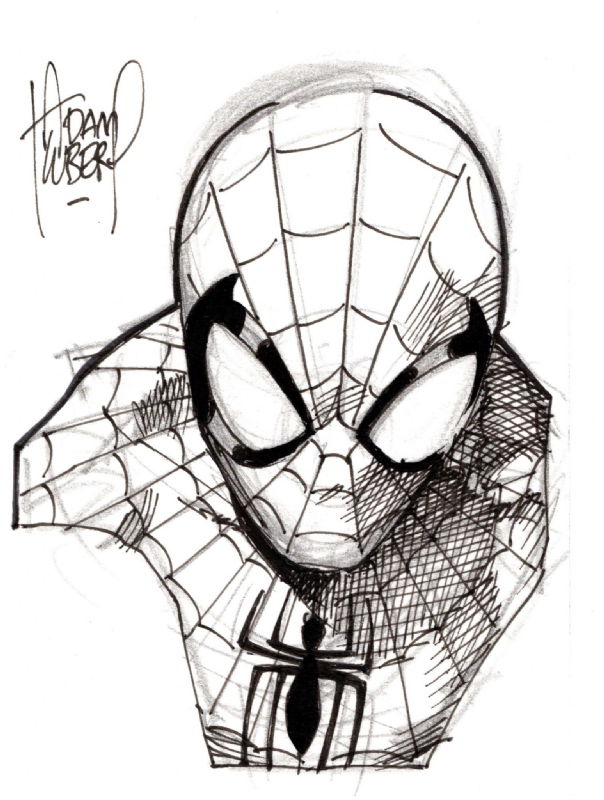 Spider-Man by Adam Kubert, in Jeremy Mehring's Marvel Comic Art Comic ...