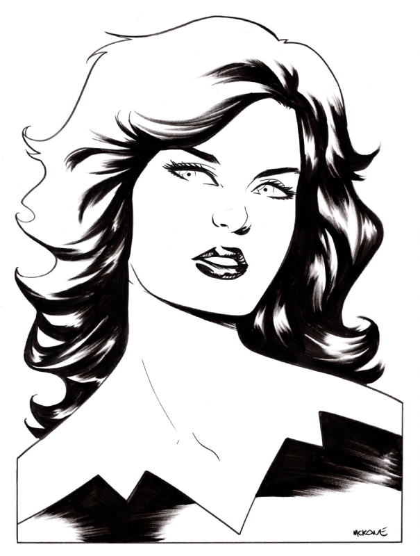 Aurora by Mike McKone, in Jeremy Mehring's Alpha Flight: Sketches and ...