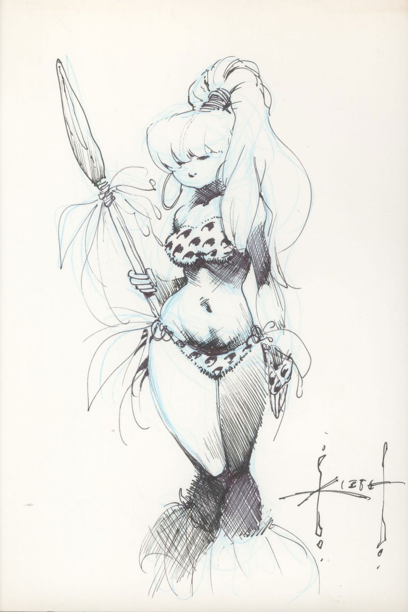 The Maxx Jungle Queen Julie In D J S Sam Kieth Comic Art Gallery Room